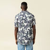 Chemise manches courtes bleu homme