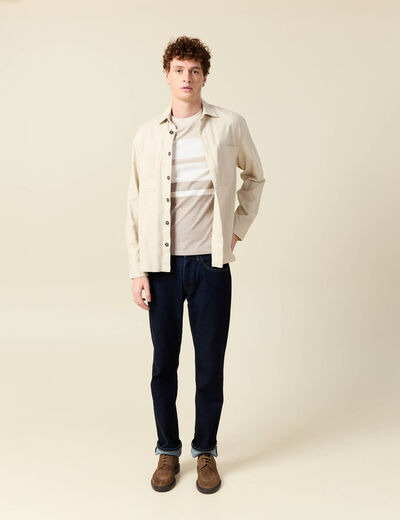 T-shirt manches courtes gris homme