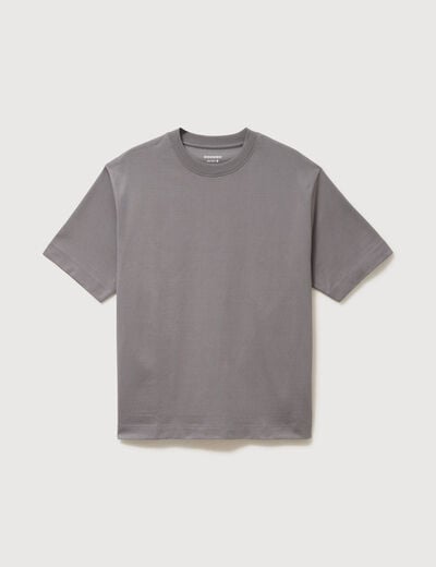 T-shirt en coton gris homme