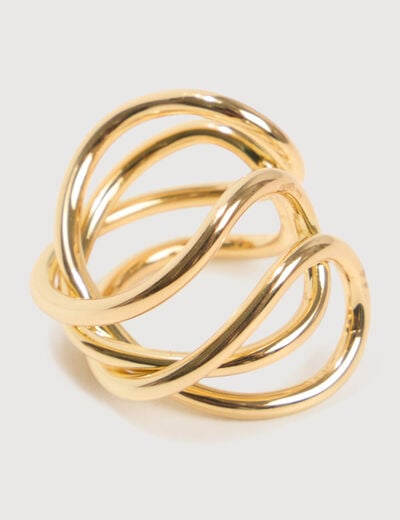 Bague couleur or femme