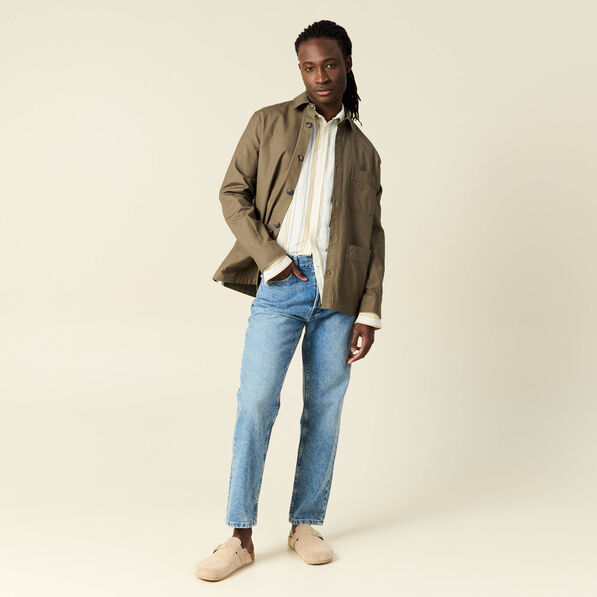 surchemise manches longues vert kaki homme Surchemise manches longues vert kaki homme
