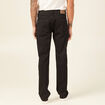 Jeans regular longueur 34 denim noir homme