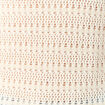 Gilet manches longues creme femme