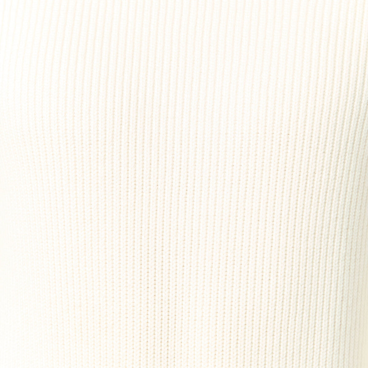 Pull fin manches longues col rond ecru homme