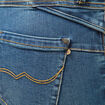 Jeans regular 7/8&egrave;me denim stone femme