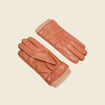Gants en cuir marron homme