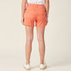 Short chino éco-responsable terracotta femme