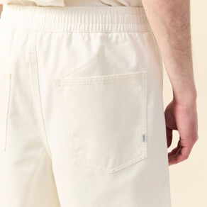 Bermuda droit ecru homme