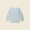 Sweat éco-responsable bleu femme