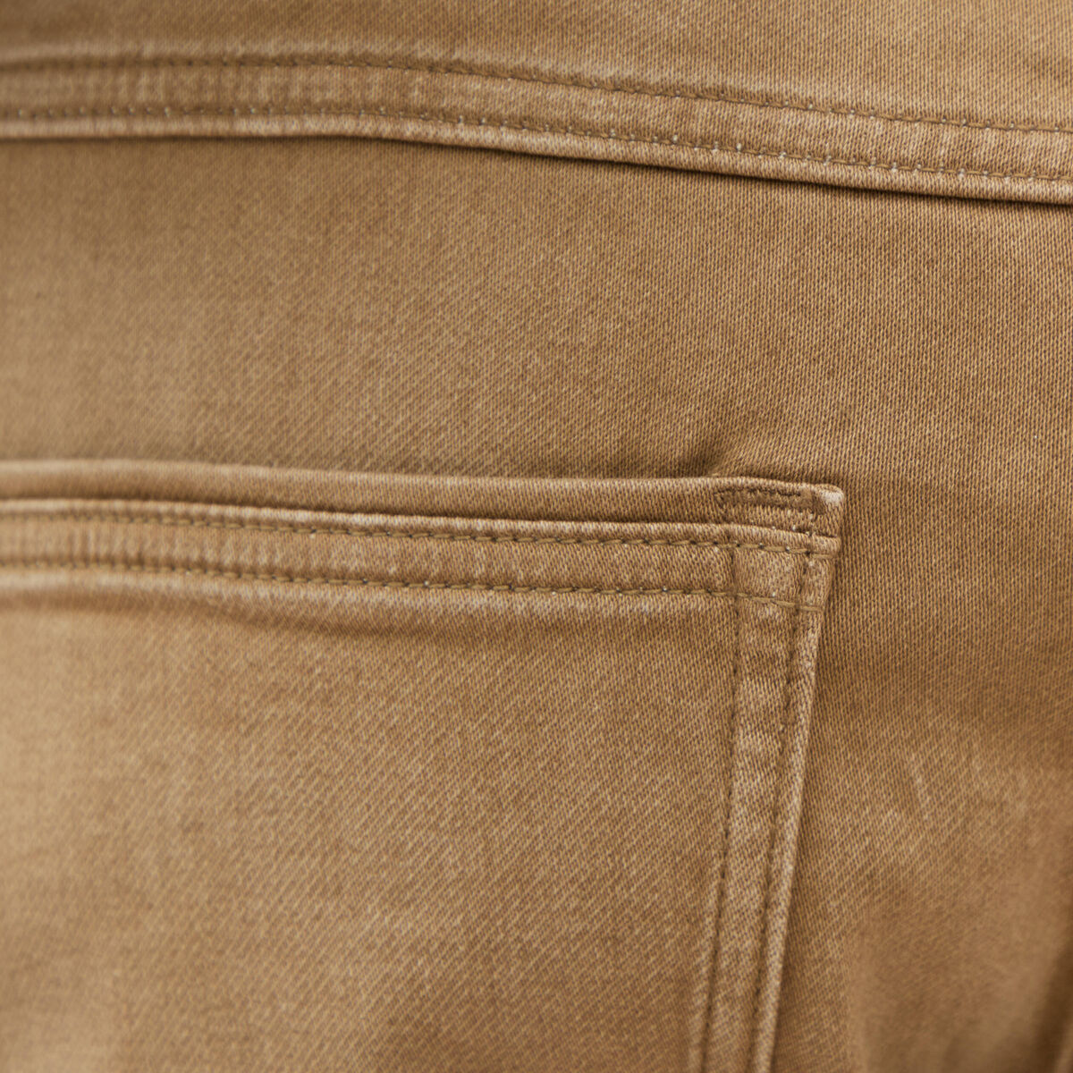 Jeans straight homme used L34 camel homme