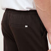 Pantalon chino jogger marron homme