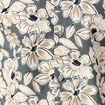 Chemise en coton manches longues beige homme