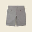 Bermuda droit éco-responsable gris homme