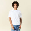 T-shirt manches courtes blanc homme