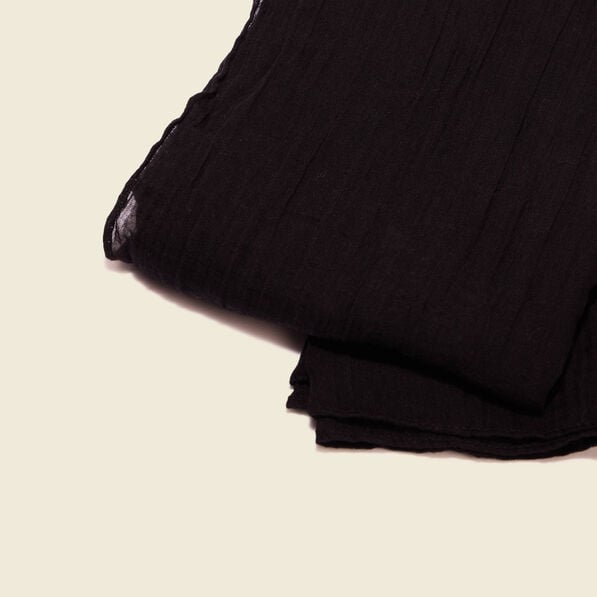 foulard noir femme Foulard noir femme