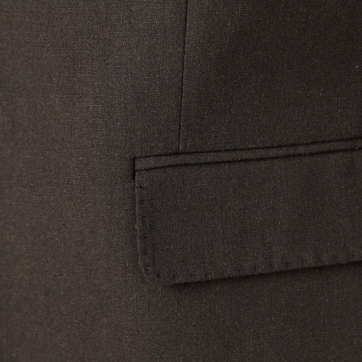 Veste blazer boutonn&eacute;e noir homme