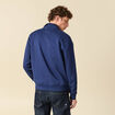 Sweat manches longues bleu fonc&eacute; homme