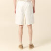Bermuda droit ecru homme