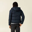 Doudoune &agrave; capuche bleu marine homme