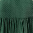 Chemise manches longues vert foncé femme