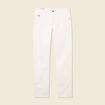 Jeans straight homme used L34 denim blanc homme