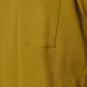 T-shirt manches longues vert olive homme