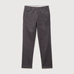 Pantalon chino gris fonc&eacute; homme