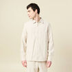 Surchemise manches longues ecru homme