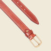 Ceinture en cuir marron homme