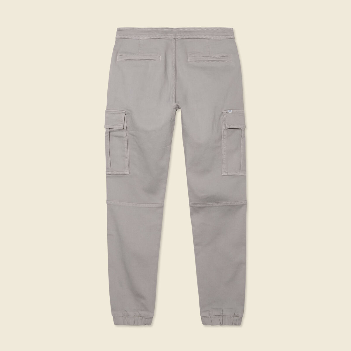 Pantalon battle bas resserré gris homme