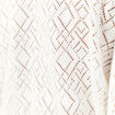 Gilet manches longues blanc femme