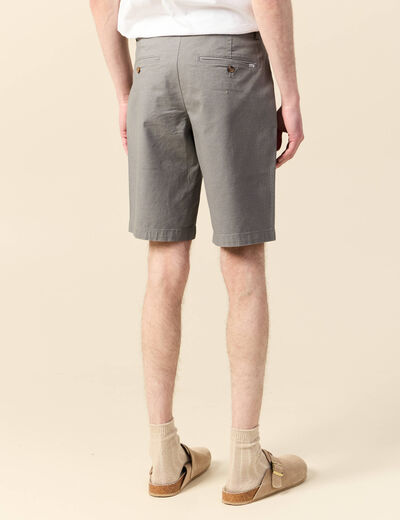 Short gris homme