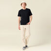 T-shirt manches courtes noir homme