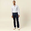 Chemise manches longues blanc homme