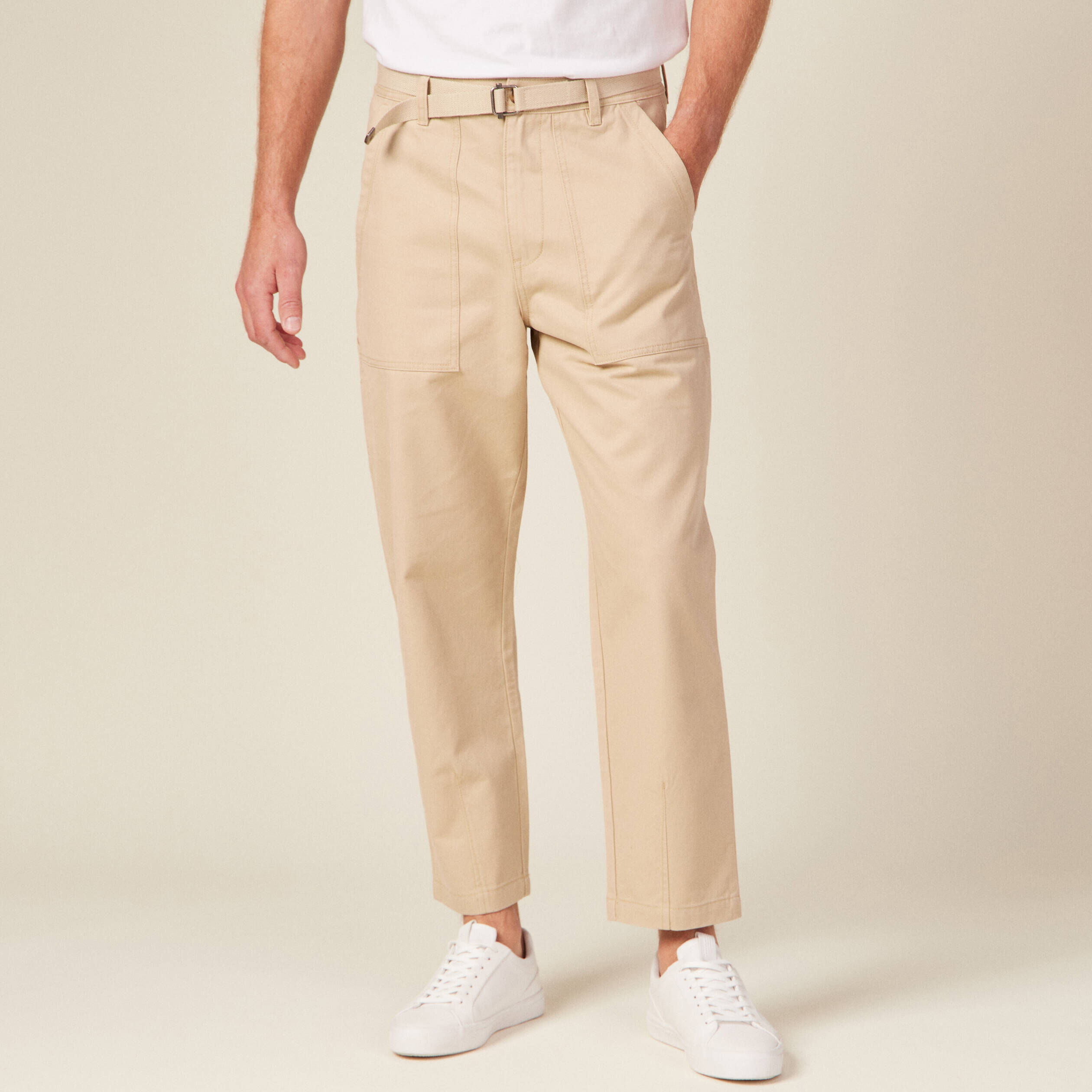 Treillis sales beige homme