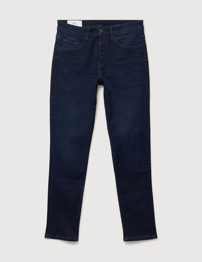 Jeans slim longueur 32 denim brut homme