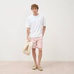 Bermuda rose pastel homme