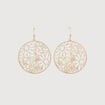 Boucles d'oreilles couleur or femme