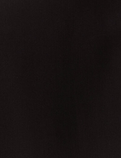 Jupe midi droite fendue noir femme