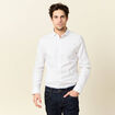 Chemise éco-responsable blanc homme