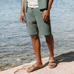 Bermuda vert kaki homme
