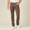 Jeans slim taupe homme