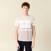 T-shirt manches courtes beige homme