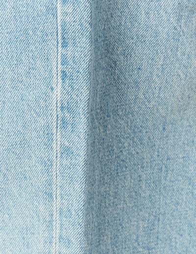Jeans large 5 poches denim dirty homme