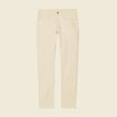 Jeans slim ecru homme