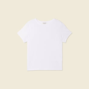 t shirt manches courtes blanc femme T-shirt manches courtes blanc femme