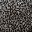 Jupe longue droite pliss&eacute;e noir femme