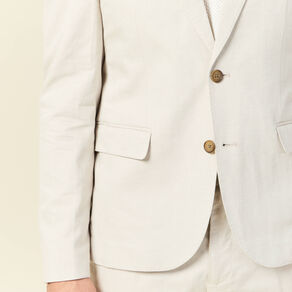 Veste blazer cintré sable homme