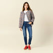 Jeans Vanessa - slim 7/8ème denim stone femme