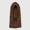 Cagoule marron clair femme
